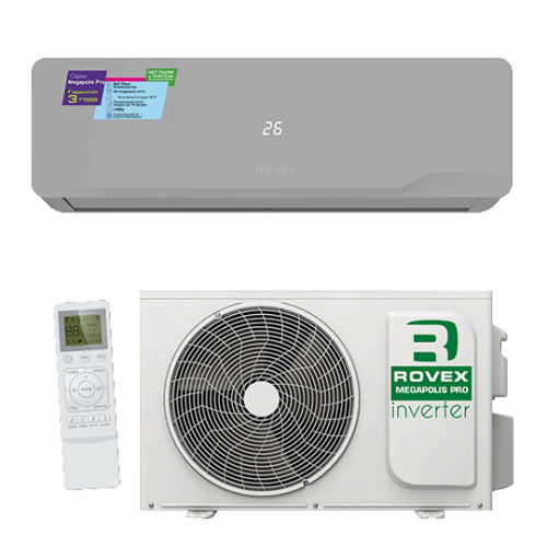 Сплит система Rovex RS-18CBS5 PRO BLACK/GREY