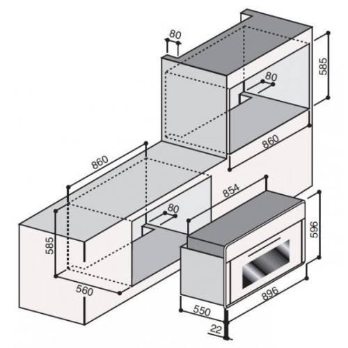 Духовой шкаф Ilve 900-AMP Ant/C в Краснодаре