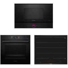 Комплект №3 (духовой шкаф Bosch HSG856XC7 + варочная панель Bosch PXY675DC1E + микроволновая печь Bosch BFL9221B1)