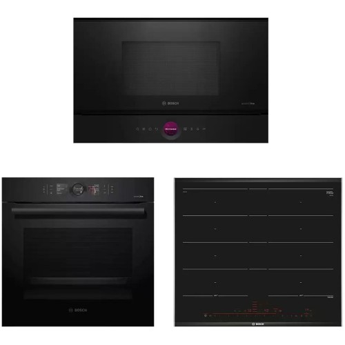 Комплект №3 (духовой шкаф Bosch HSG856XC7 + варочная панель Bosch PXY675DC1E + микроволновая печь Bosch BFL9221B1) в Краснодаре