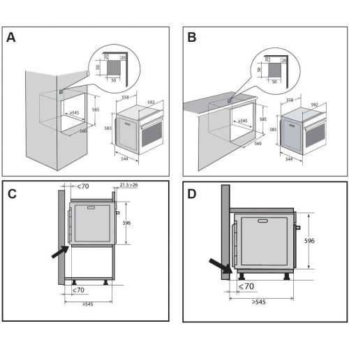 Духовой шкаф De Dietrich DOP4556B в Краснодаре