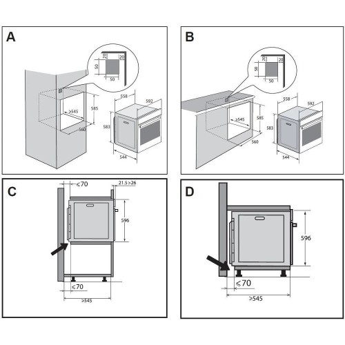 Духовой шкаф De Dietrich DOR4546HE в Краснодаре
