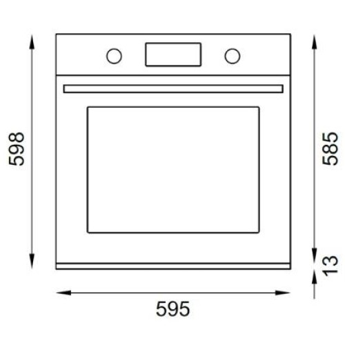 Духовой шкаф с паром Bertazzoni FMOD6117VTB1 в Краснодаре