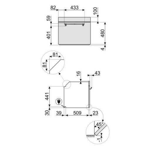 Духовой шкаф Smeg SF700PO в Краснодаре