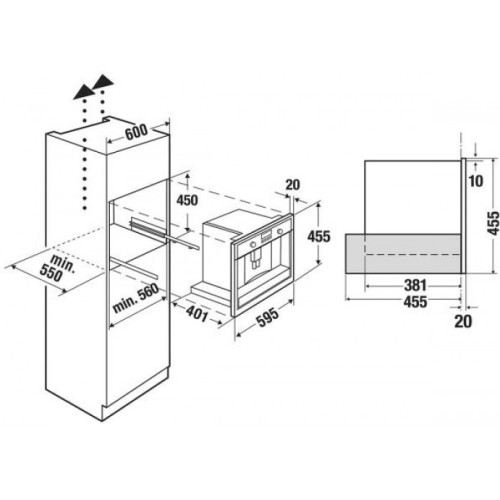 Встраиваемая кофемашина Kuppersbusch CKV 6550.0 G2 Black Chrome в Краснодаре