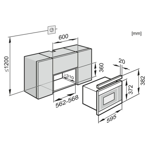 Микроволновая печь Miele M 8160-2 W в Краснодаре