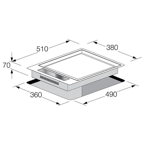 Теппан-яки Fulgor Milano CPH 402 ID TY TC X/2 в Краснодаре