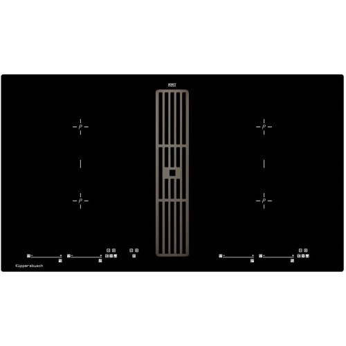 Варочная панель с вытяжкой Kuppersbusch KMI 9800.0 SR Black Chrome в Краснодаре