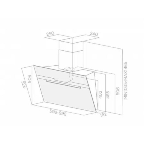 Вытяжка ELICA MAJESTIC BL/A/90 в Краснодаре