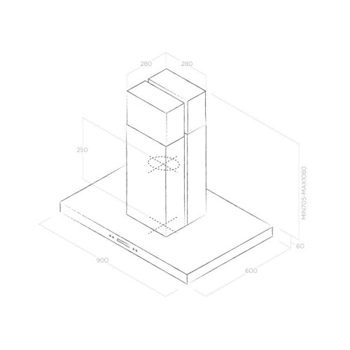 Вытяжка Elica SPOT PLUS ISLAND IX/A/90 в Краснодаре