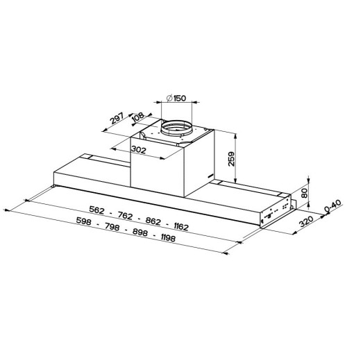 Встраиваемая вытяжка Faber IN-NOVA PREMIUM X A60 в Краснодаре