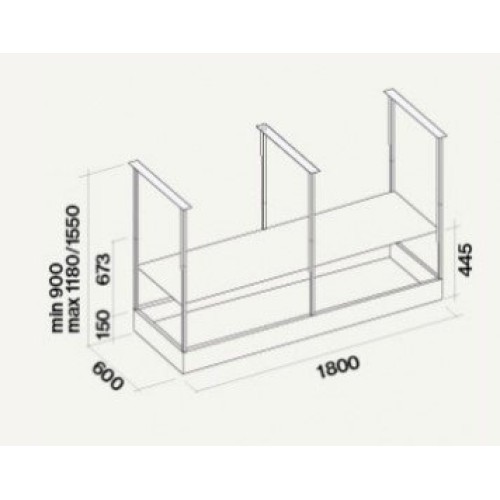 Вытяжка Falmec CIRCLE. TECH Isola Spazio Steel (600) в Краснодаре
