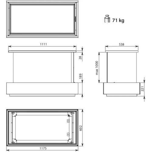 Вытяжка Falmec Levante graphite в Краснодаре