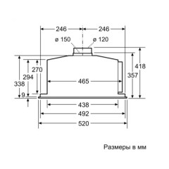 Встраиваемая вытяжка Neff D55ML66N1