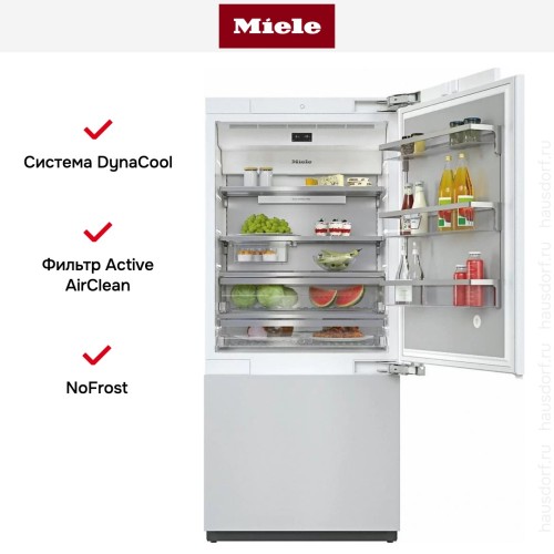Встраиваемая холодильно-морозильная комбинация MasterCool Miele KF2901Vi в Краснодаре