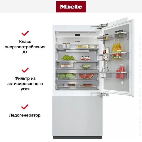 Встраиваемая холодильно-морозильная комбинация MasterCool Miele KF2901Vi в Краснодаре