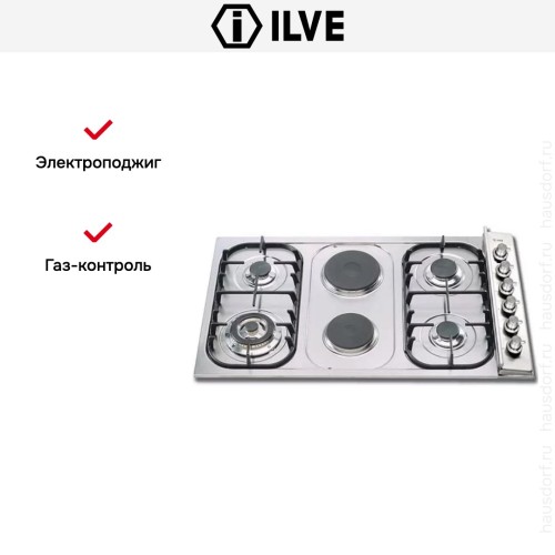 Варочная панель Ilve H392CV/ IX в Краснодаре