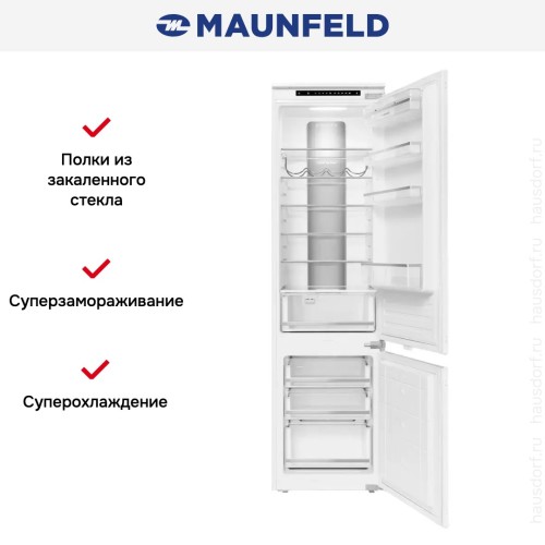 Встраиваемый холодильник Maunfeld MBF193NFW в Краснодаре