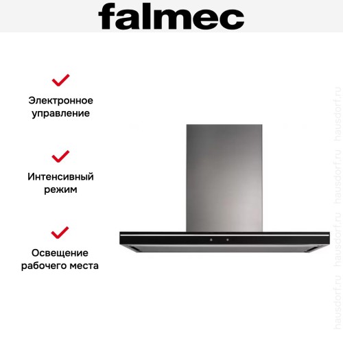 Вытяжка Falmec Lumina 120 Glass Black wall (NRS) в Краснодаре