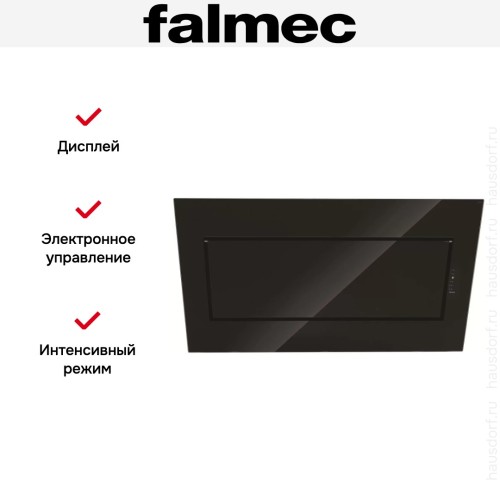 Вытяжка Falmec Quasar 60 Vetro (800) stec black в Краснодаре