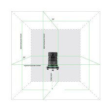 Лазерный уровень ADA 6D Servoliner GREEN   А00622