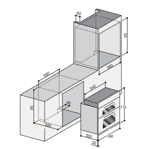 Духовой шкаф Ilve D600-WMP IX в Краснодаре