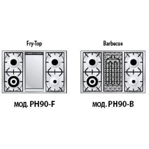 Варочная панель Ilve HP90-FD в Краснодаре