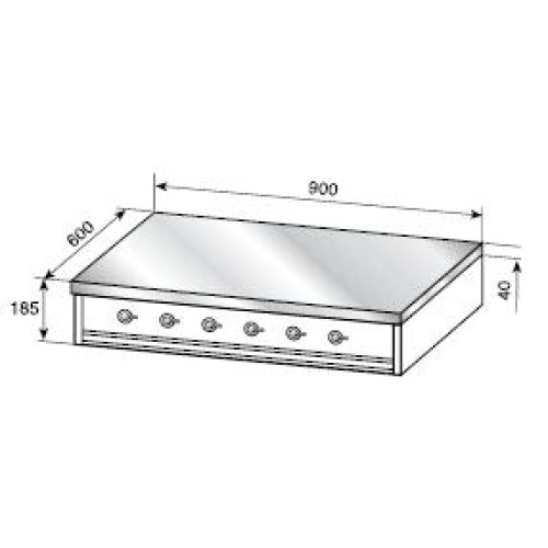 Варочная панель Ilve HP90-FD в Краснодаре