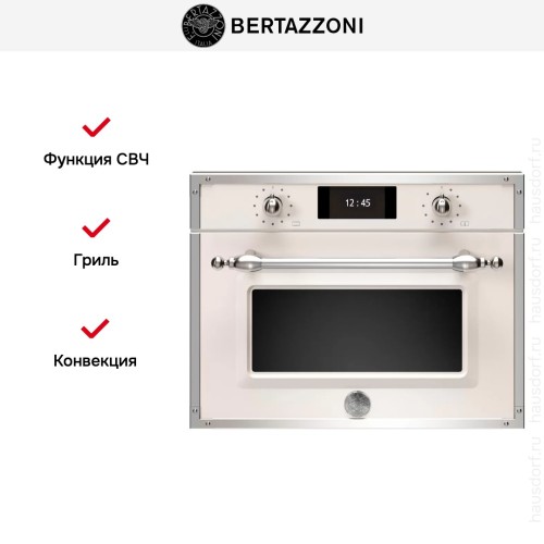 Духовой шкаф с СВЧ Bertazzoni F457HERMWTAX в Краснодаре