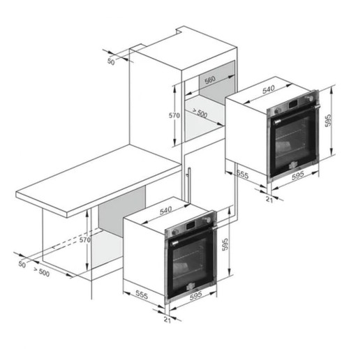 Духовой шкаф Kaiser EH 6306 N R в Краснодаре