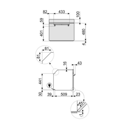 Духовой шкаф Smeg SFP750AOPZ в Краснодаре