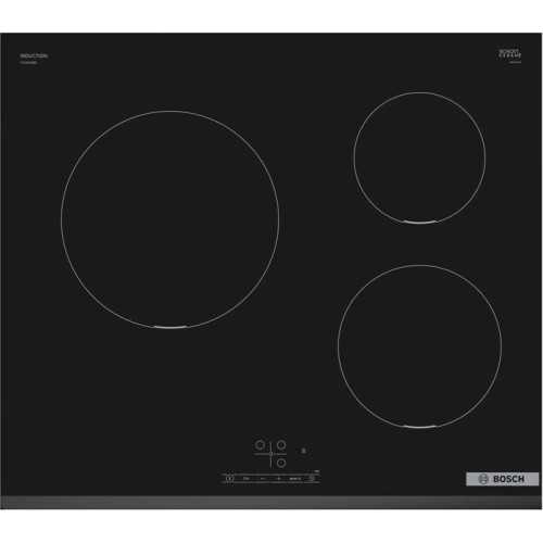 Комплект №17 (варочная панель Bosch PUC631BB5E + духовой шкаф Bosch HBG 634BS1 + вытяжка Bosch DWK66AJ60T) в Краснодаре