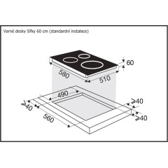 Индукционная варочная панель Brandt BPI1641SB