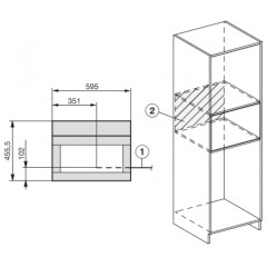 Встраиваемая кофемашина Miele CVA7440 OBSW