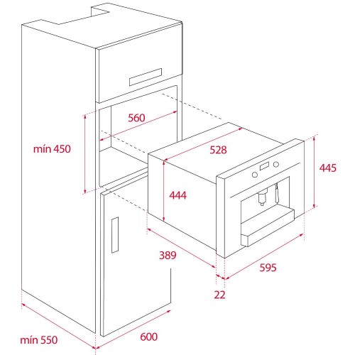 Встраиваемая кофемашина Teka CLC 855 GM STONE GREY в Краснодаре