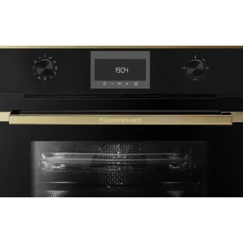 Компактный духовой шкаф с микроволнами  Kuppersbusch CBM 6330.0 S4 Gold в Краснодаре