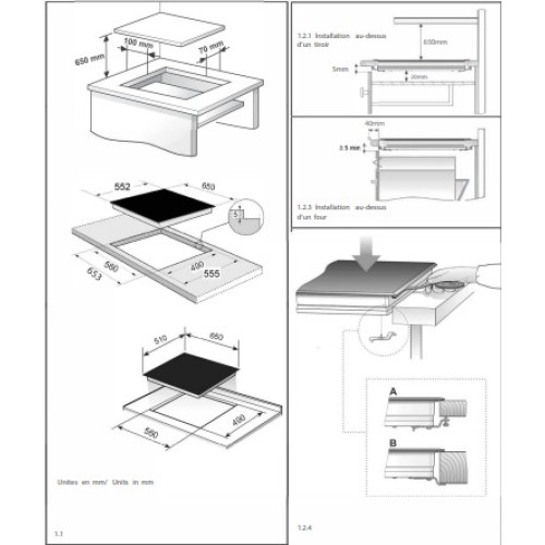 Варочная панель De Dietrich DPV4601B в Краснодаре