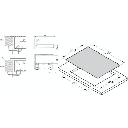 Варочная панель Franke FRSM 604 CT BK в Краснодаре