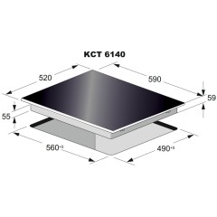 Варочная панель Kaiser KCT 6140 FI