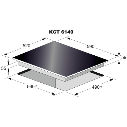 Варочная панель Kaiser KCT 6140 FI в Краснодаре