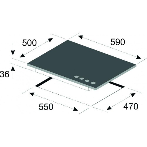 Варочная панель Kaiser KG 6325 Em Sil Turbo в Краснодаре