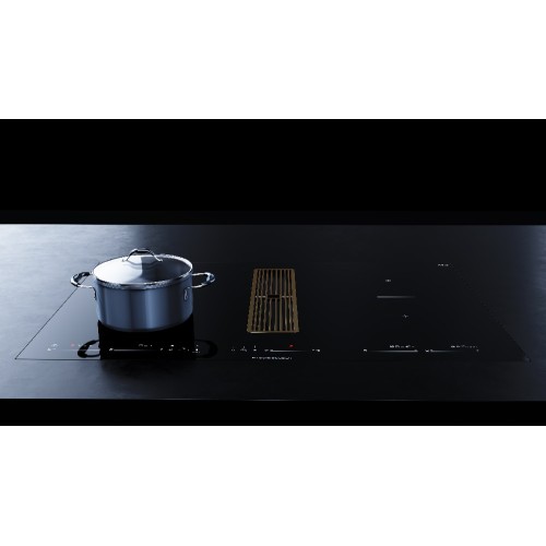 Варочная панель с вытяжкой Kuppersbusch KMI 8590.0 SR Gold в Краснодаре