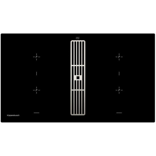 Варочная панель с вытяжкой Kuppersbusch KMI 9850.0 SR Stainless Steel в Краснодаре
