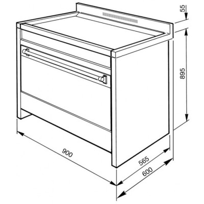 Варочный центр Smeg A1C-6 в Краснодаре