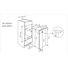 Встраиваемая холодильная камера Kuppersbusch FK 4550.0I