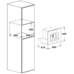 Встраиваемая кофемашина Fulgor Milano FCLCM 4500 TF BK