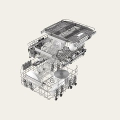 Встраиваемая посудомоечная машина V-ZUG AdoraDish V4000 VGB AS4T-41168