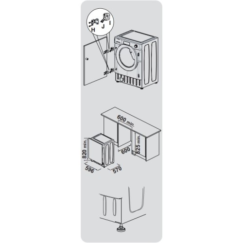 Встраиваемая стирально-сушильная машина Teka LSI5 1481 в Краснодаре
