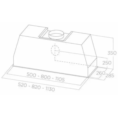 Встраиваемая вытяжка Elica CT35 PRO IX/A/90 в Краснодаре