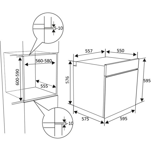 Встраиваемый духовой шкаф Brandt BOE1120X в Краснодаре